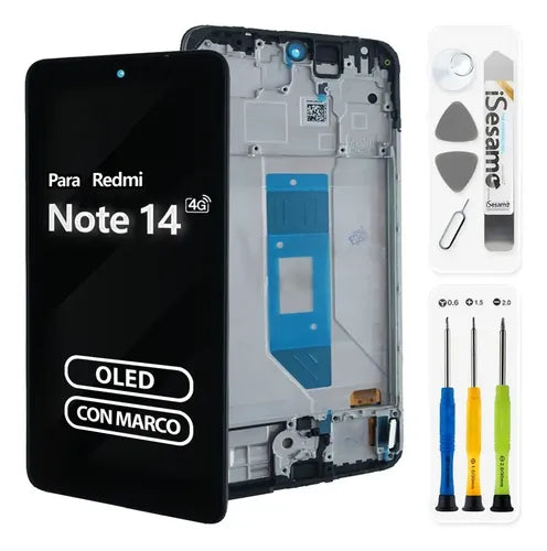 DISPLAY XIAOMI REDMI NOTE 14 PRO 4G OLED CON MARCO