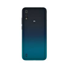 TAPA POSTERIOR  PARA MOTOROLA MOTO E6S (XT2053 / 2020) (AZUL DE PAVO REAL)