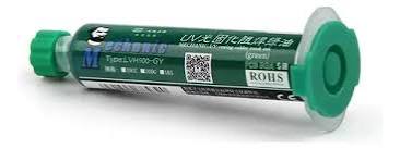MECHANIC MASCARA DE SOLDADURA UV TINTA VERDE 10 cc