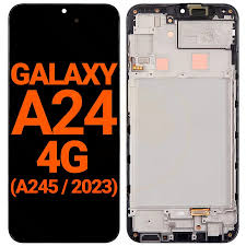 DISPLAY OLED CON MARCO SAMSUNG GALAXY A24 4G (A245 / 2023) (SERVICEPACK) (TODOS LOS COLORES)